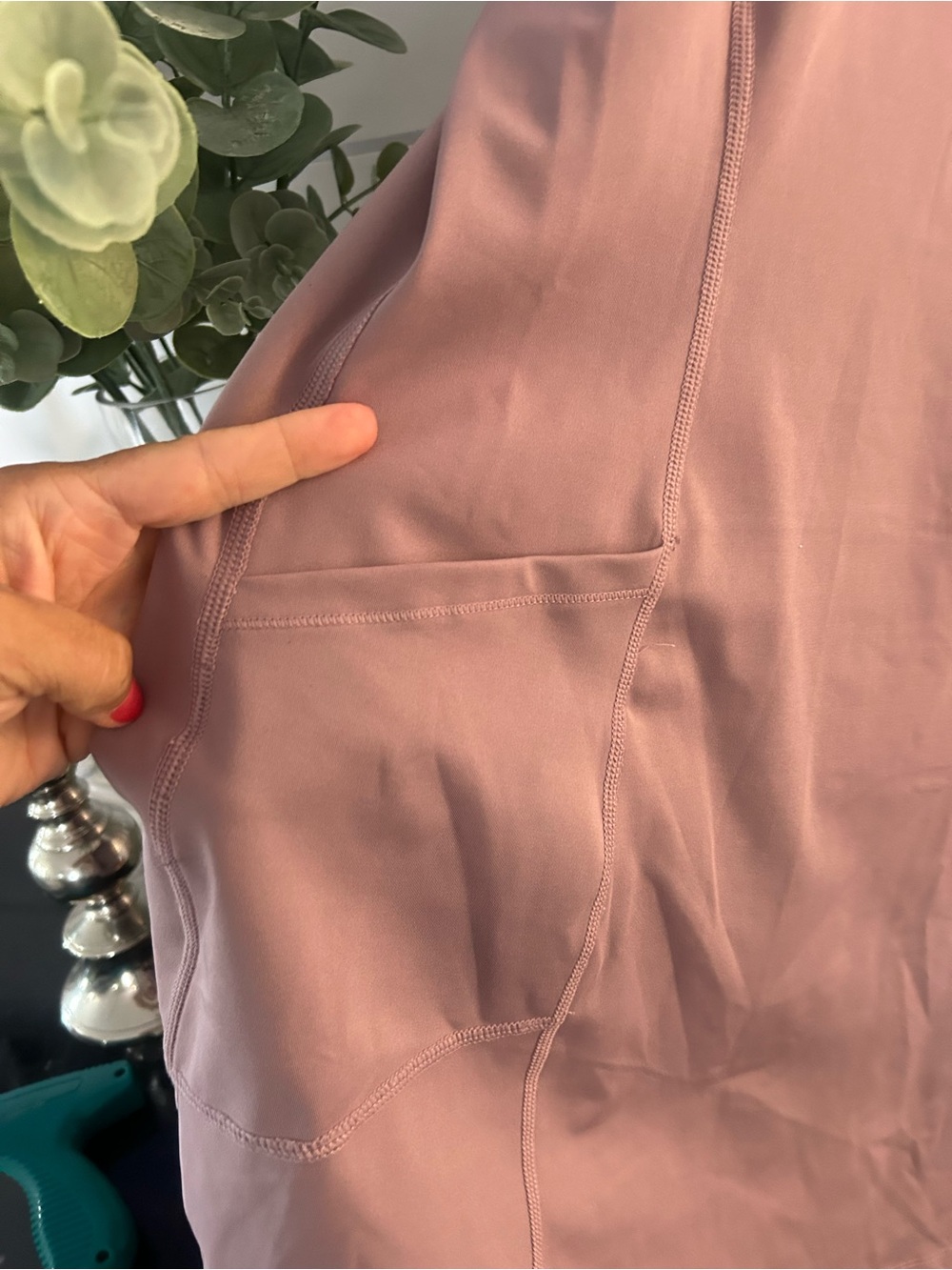 Calvin Klein Performance Athletic Dress | Size Small | Dusty Rose | Pockets - Picture 8 of 8